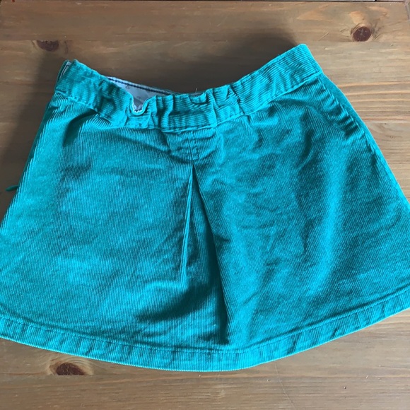 Petit bateau skirt 4T forest Green corduroy - Picture 3 of 3